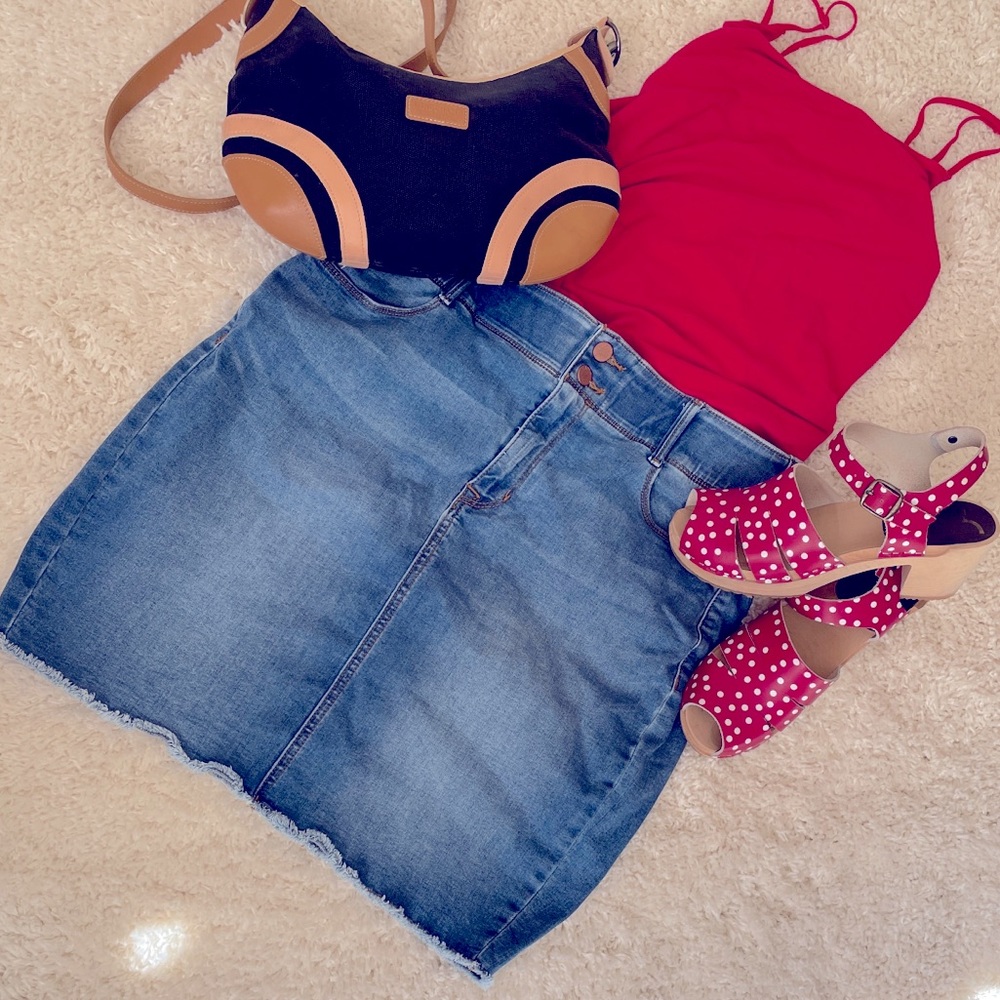 Apt. 9 Perfect Stretch Denim Skirt